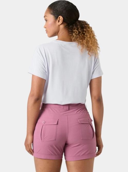 Helly Hansen W Skog Graphic Tee női rövid ujjú póló lila színben 3