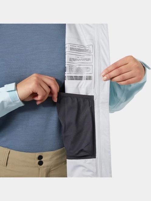 Helly Hansen W Verglas Bc Jacket női héjkabát világoskék színben 4