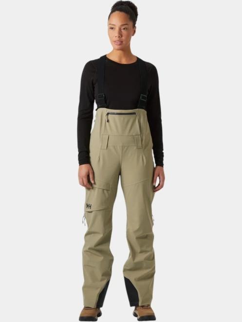 Helly Hansen W Verglas Bc Bib Pant női síoverál barna színben 2