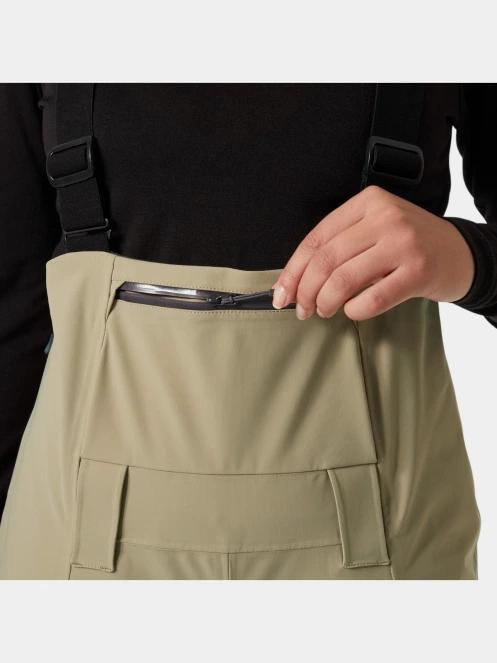 Helly Hansen W Verglas Bc Bib Pant női síoverál barna színben 4