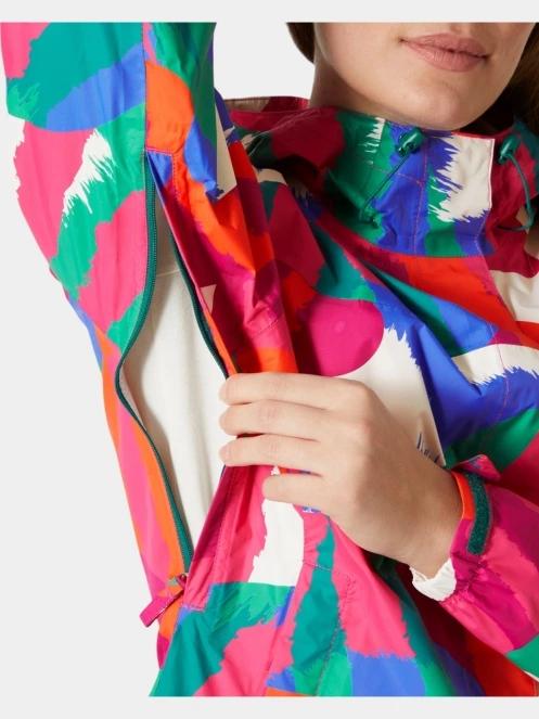 Helly Hansen W Loke Print Jacket női esőkabát rózsaszín színben 6
