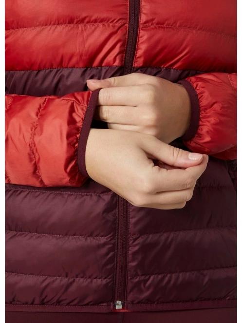 Helly Hansen W Banff Hooded Insulator női utcai kabát piros színben 5