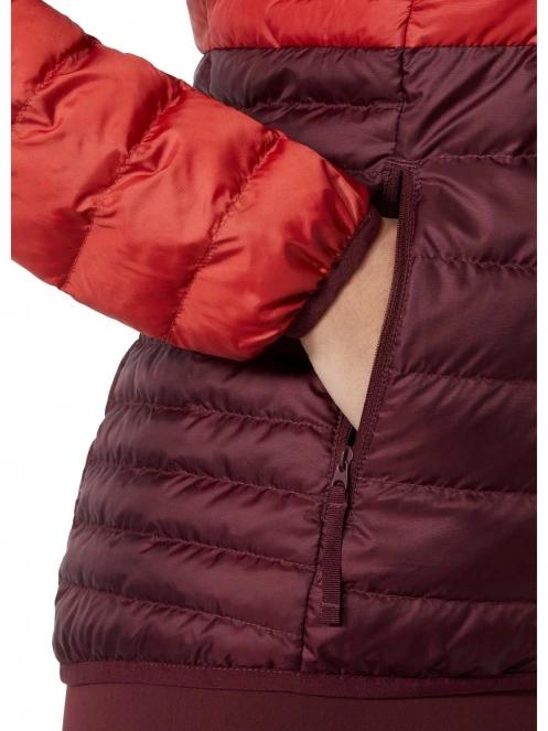 Helly Hansen W Banff Hooded Insulator női utcai kabát piros színben 6