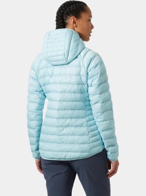 Helly Hansen W Banff Hooded Insulator női túrakabát világoskék színben 3