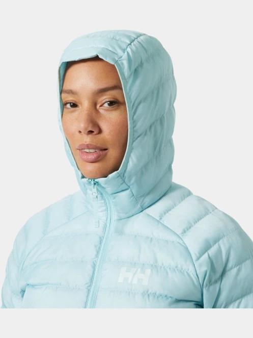 Helly Hansen W Banff Hooded Insulator női túrakabát világoskék színben 4