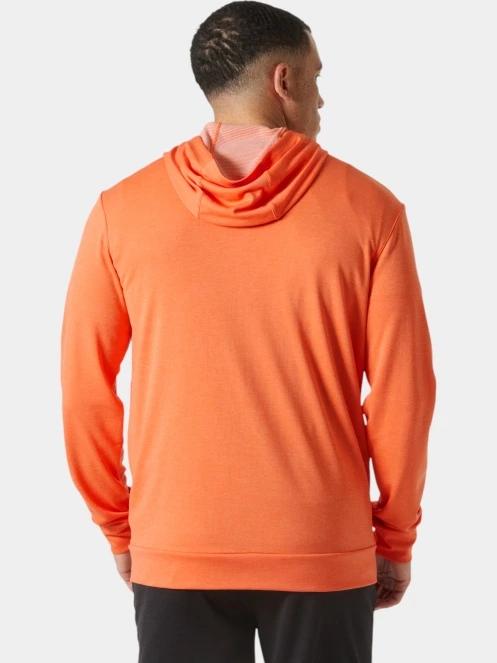 Helly Hansen Hh Lifa Tech Lite Zip Hoodie férfi kapucnis pulóver narancssárga színben 3