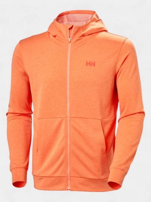 Helly Hansen Hh Lifa Tech Lite Zip Hoodie férfi kapucnis pulóver narancssárga színben 6