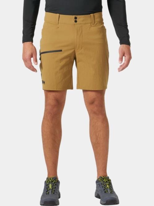 Helly Hansen Vika Tur Shorts férfi túra rövidnadrág sárga színben 2