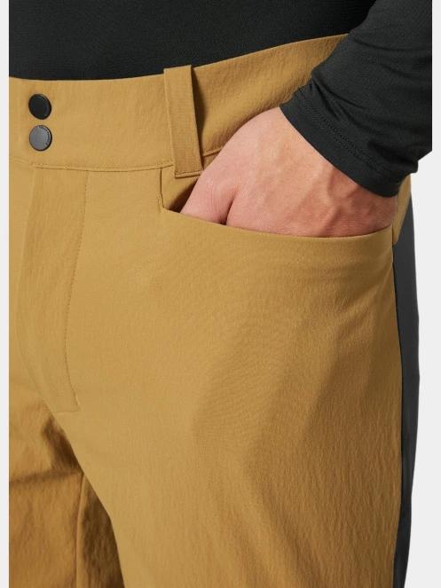 Helly Hansen Vika Tur Shorts férfi túra rövidnadrág sárga színben 4
