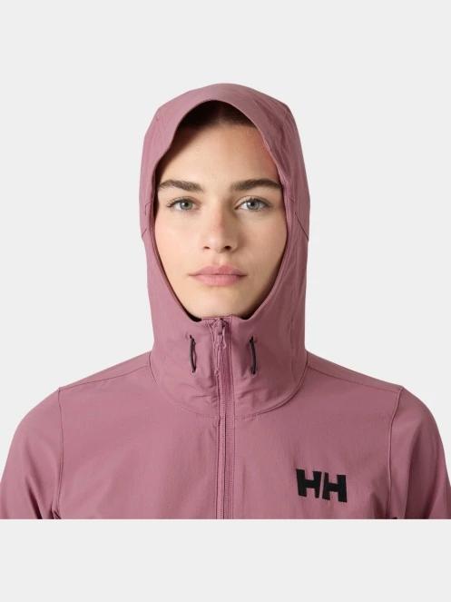 Helly Hansen W Blaze Softshell Hood női softshell felső lila színben 4