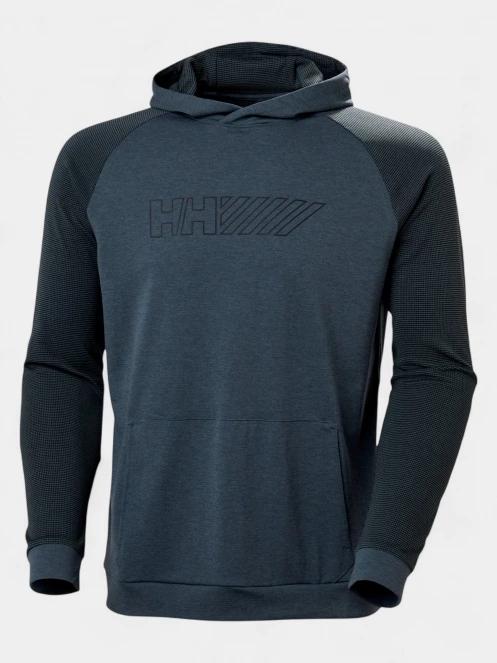 Helly Hansen Lifa Tech Lite Hoodie férfi kapucnis pulóver kék színben 6