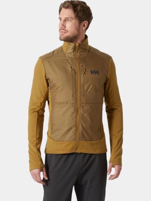 Helly Hansen Versalite Hybrid Fleece Jacket férfi polár pulóver oliva színben 2