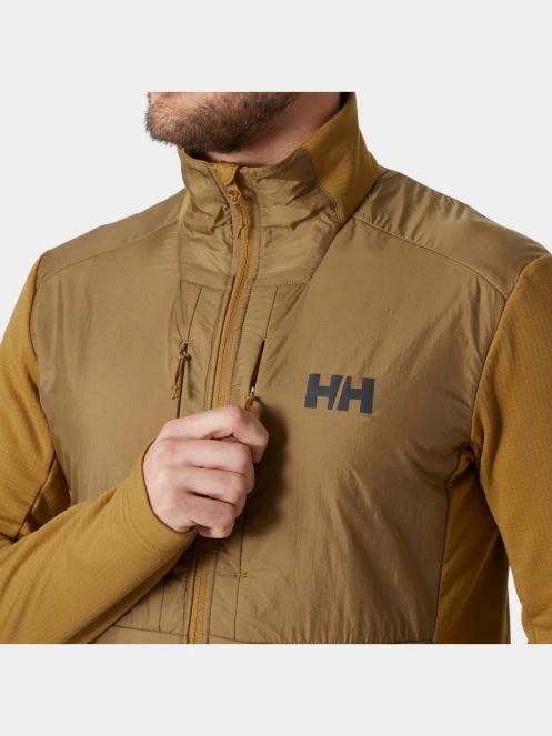Helly Hansen Versalite Hybrid Fleece Jacket férfi polár pulóver oliva színben 4