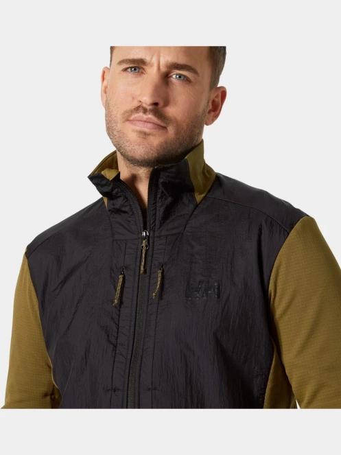 Helly Hansen Versalite Hybrid Fleece Jacket férfi hibrid felső oliva színben 4