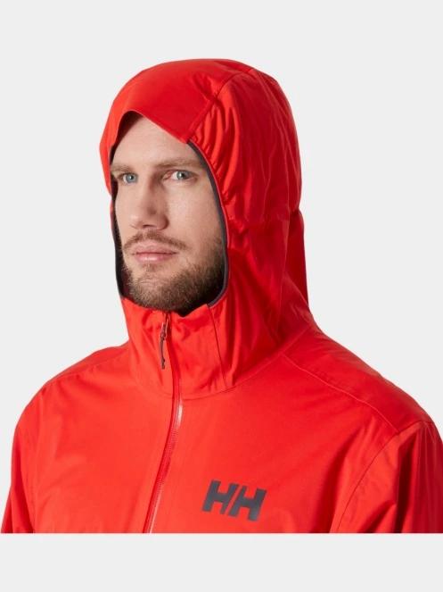 Helly Hansen Momentum 3L Stretch Jacket férfi esőkabát piros színben 4