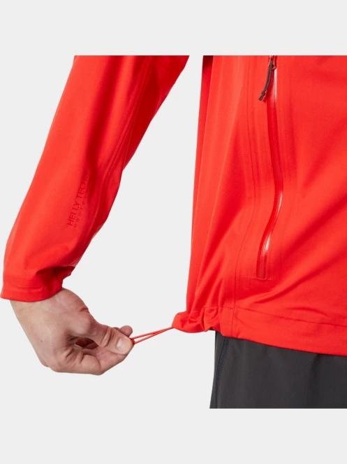 Helly Hansen Momentum 3L Stretch Jacket férfi esőkabát piros színben 5