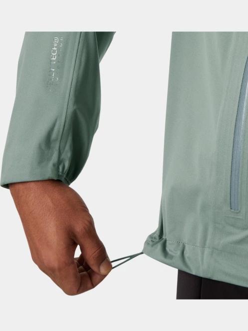 Helly Hansen Momentum 3L Stretch Jacket férfi esőkabát zöld színben 4