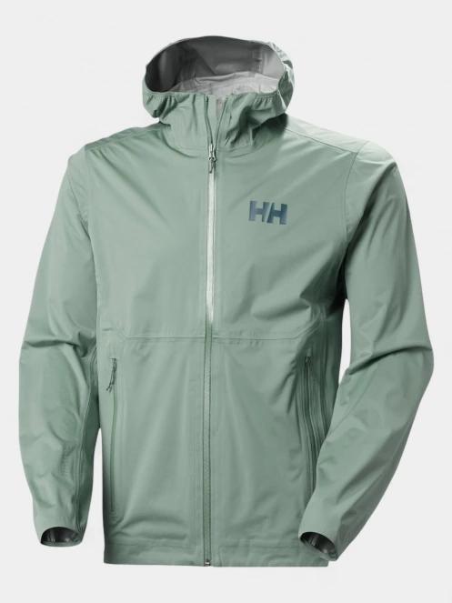 Helly Hansen Momentum 3L Stretch Jacket férfi esőkabát zöld színben 7