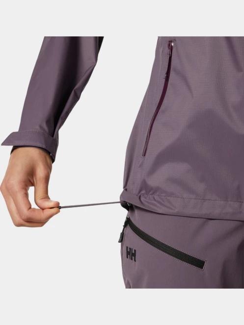Helly Hansen W Loke Terra Jacket női esőkabát lila színben 4