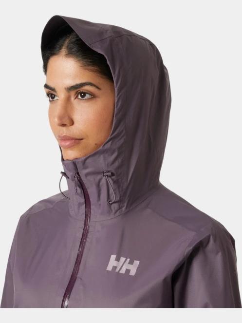 Helly Hansen W Loke Terra Jacket női esőkabát lila színben 7