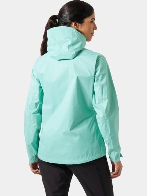 Helly Hansen W Loke Terra Jacket női esőkabát zöld színben 3