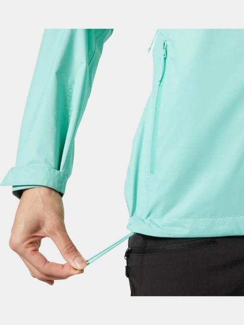 Helly Hansen W Loke Terra Jacket női esőkabát zöld színben 5