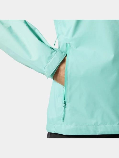 Helly Hansen W Loke Terra Jacket női esőkabát zöld színben 6