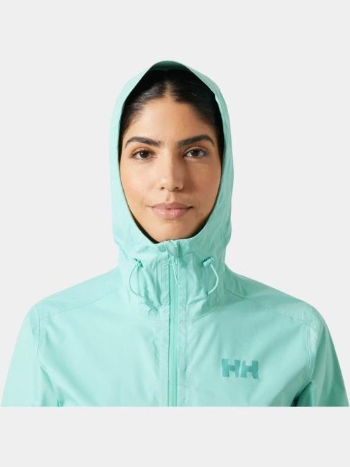 Helly Hansen W Loke Terra Jacket női esőkabát zöld színben 7