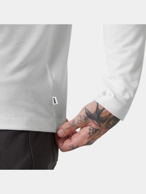 Helly Hansen Skog Graphic Ls Tee férfi hosszú ujjú póló fehér színben 4