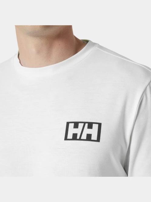 Helly Hansen Skog Graphic Ls Tee férfi hosszú ujjú póló fehér színben 5