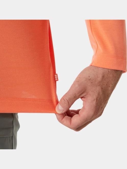 Helly Hansen Skog Graphic Ls Tee férfi hosszú ujjú póló narancssárga színben 4