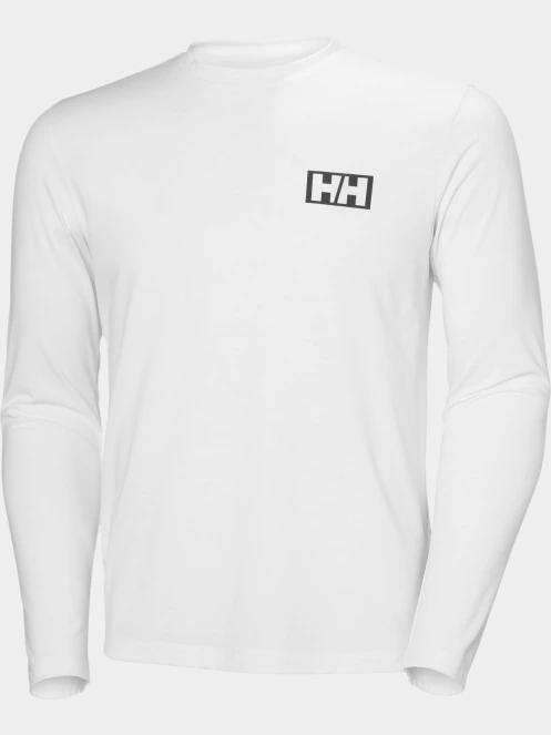 Helly Hansen Skog Graphic Ls Tee férfi hosszú ujjú póló fehér színben 6