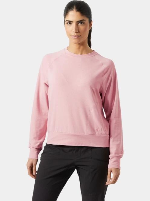 Helly Hansen W Tyri Knit Crew Neck női pulóver rózsaszín színben 2