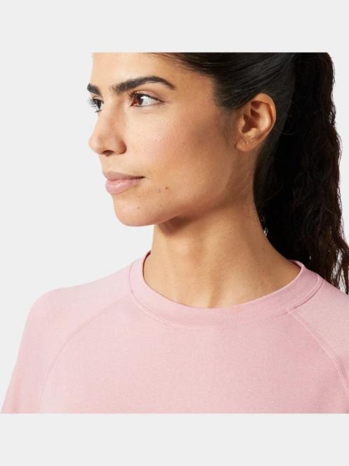 Helly Hansen W Tyri Knit Crew Neck női pulóver rózsaszín színben 5