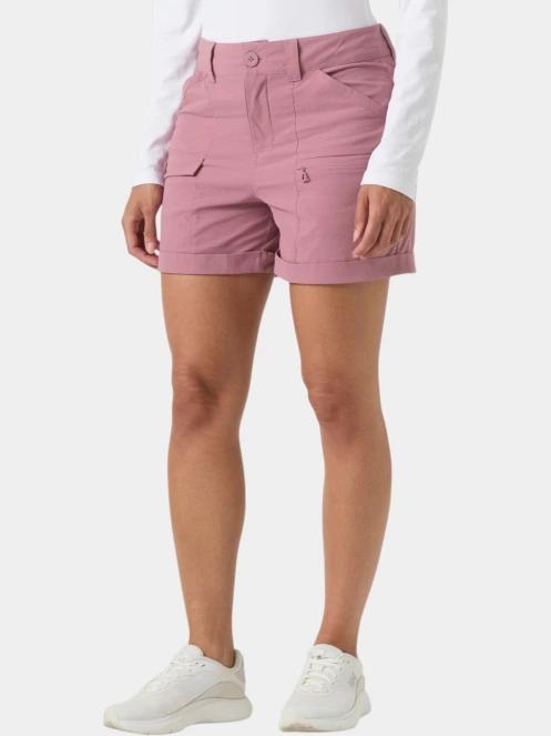 Helly Hansen W Maridalen Shorts női oldalzsebes rövidnadrág lila színben 2