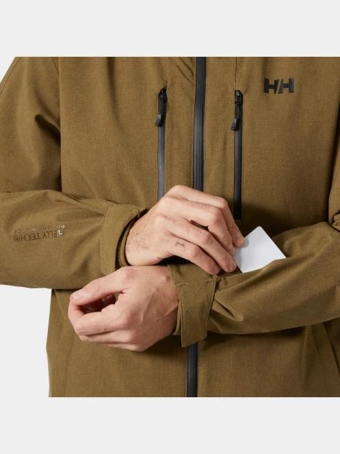 Helly Hansen Juniper 3.0 Jacket férfi síkabát oliva színben 6