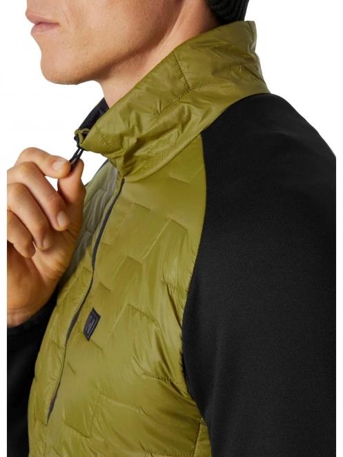 Helly Hansen Lifa Loft Hybrid Insulator Jkt férfi átmeneti kabát zöld színben 4