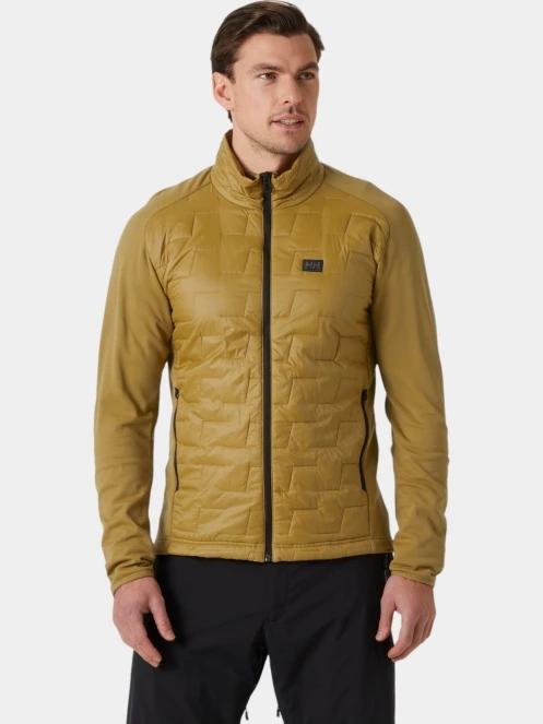 Helly Hansen Lifa Loft Hybrid Insulator Jkt férfi steppelt túrakabát oliva színben 2