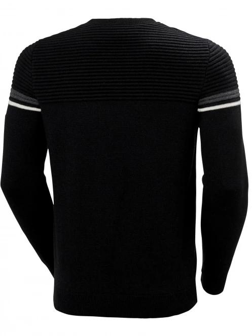 Helly Hansen Carv Knitted Sweater férfi kötött pulóver fekete színben 6