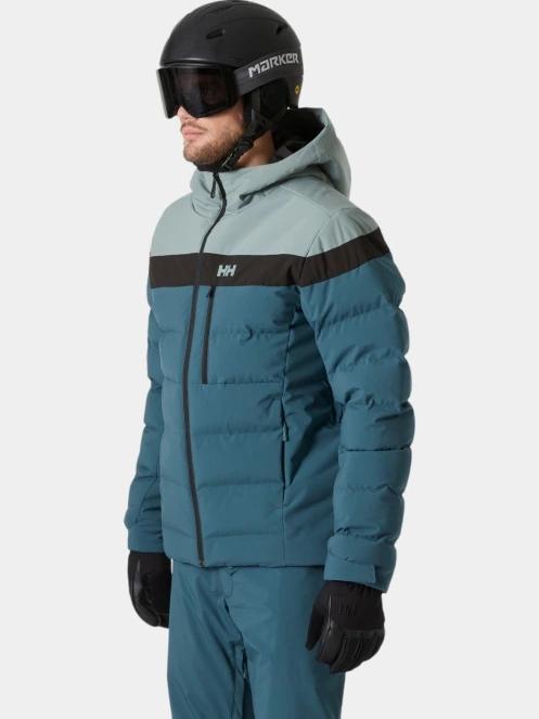 Helly Hansen Bossanova Puffy Jacket férfi steppelt síkabát zöld színben 2