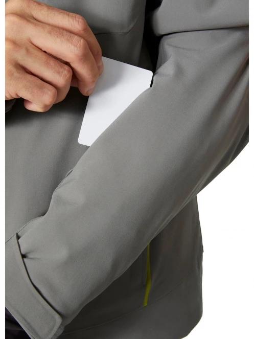 Helly Hansen Alpha 4.0 Jacket férfi síkabát szürke színben 7