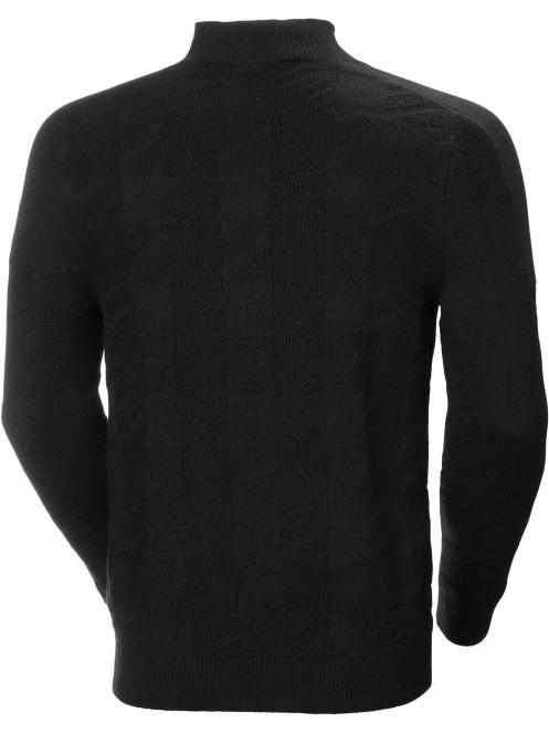 Helly Hansen Kitz Knitted Sweat 2.0 férfi kötött pulóver fekete színben 8