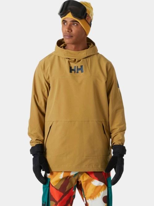 Helly Hansen Ullr D Shield Hoodie 2.0 férfi softshell kabát barna színben 2
