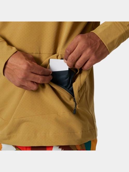 Helly Hansen Ullr D Shield Hoodie 2.0 férfi softshell kabát barna színben 5