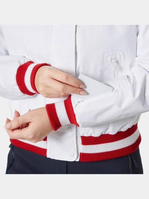 Helly Hansen W Apres Varsity Jacket női síkabát fehér színben 5