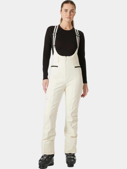 Helly Hansen W Avanti Softshell Bib Pant női sínadrág fehér színben 2