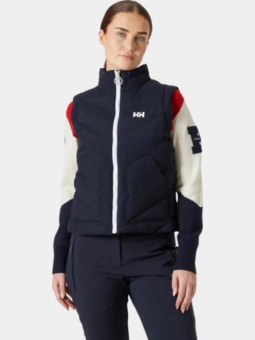 Helly Hansen W Apres Insulated Vest női mellény sötétkék színben 2