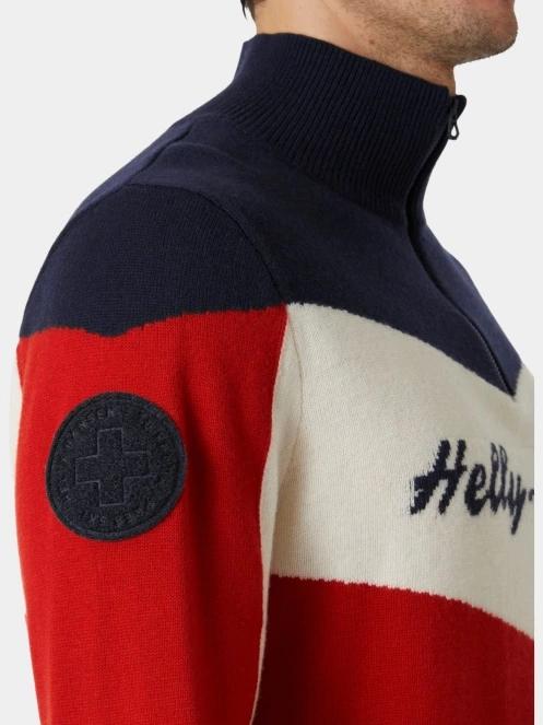 Helly Hansen Apres Knitted Sweater férfi pulóver piros színben 4