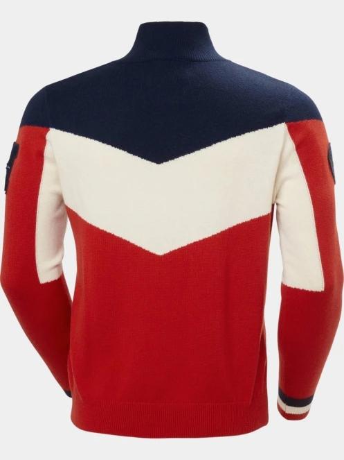 Helly Hansen Apres Knitted Sweater férfi pulóver piros színben 7