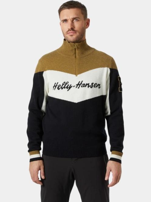 Helly Hansen Apres Knitted Sweater férfi pulóver fekete színben 2
